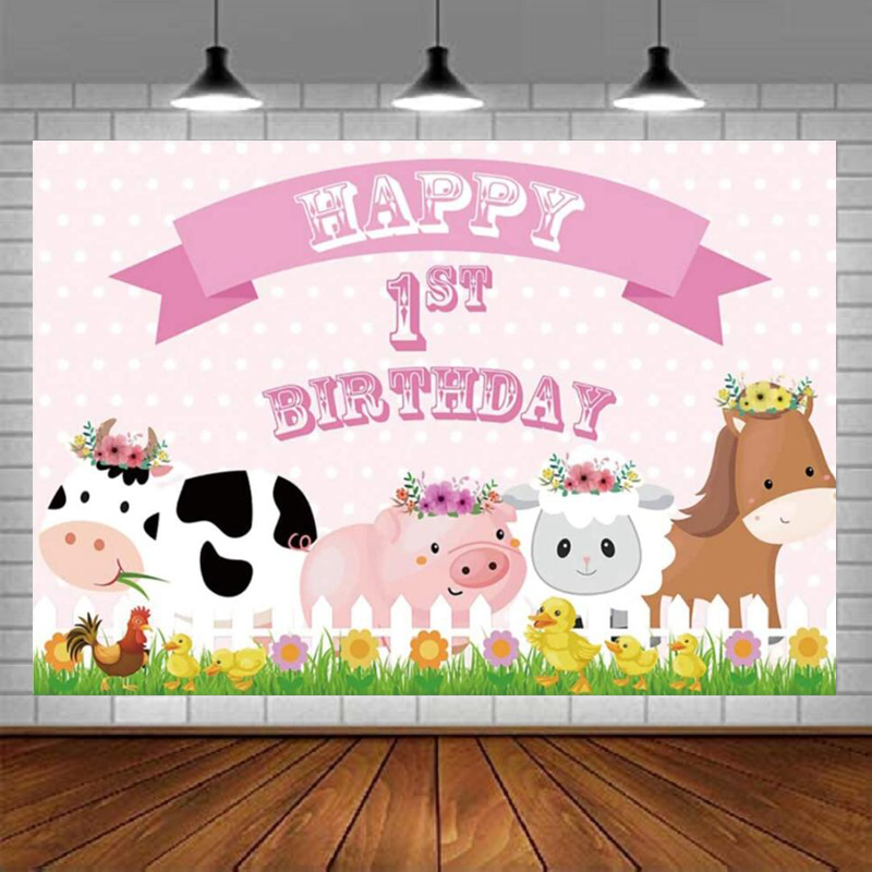 Photography Zoo - Alles Gute zum 1. Geburtstag Hintergrund