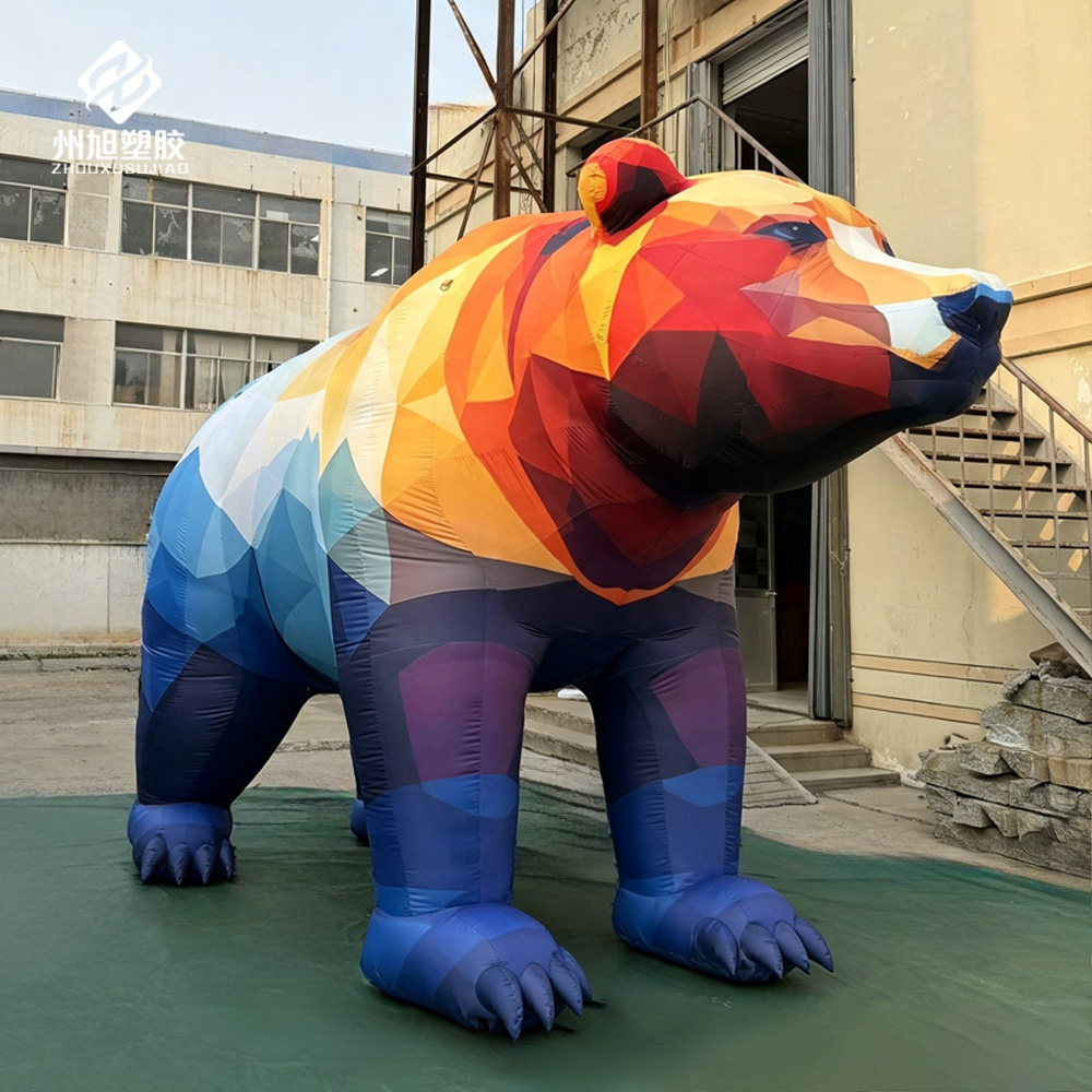 Photography Zoo - Aufblasbarer Bär, der für Außendekoration, als