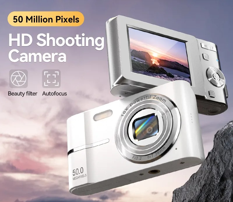 Photography Videos Free - Mini Digitalkamera HD-Video im Retro-Stil Reisegeschenk