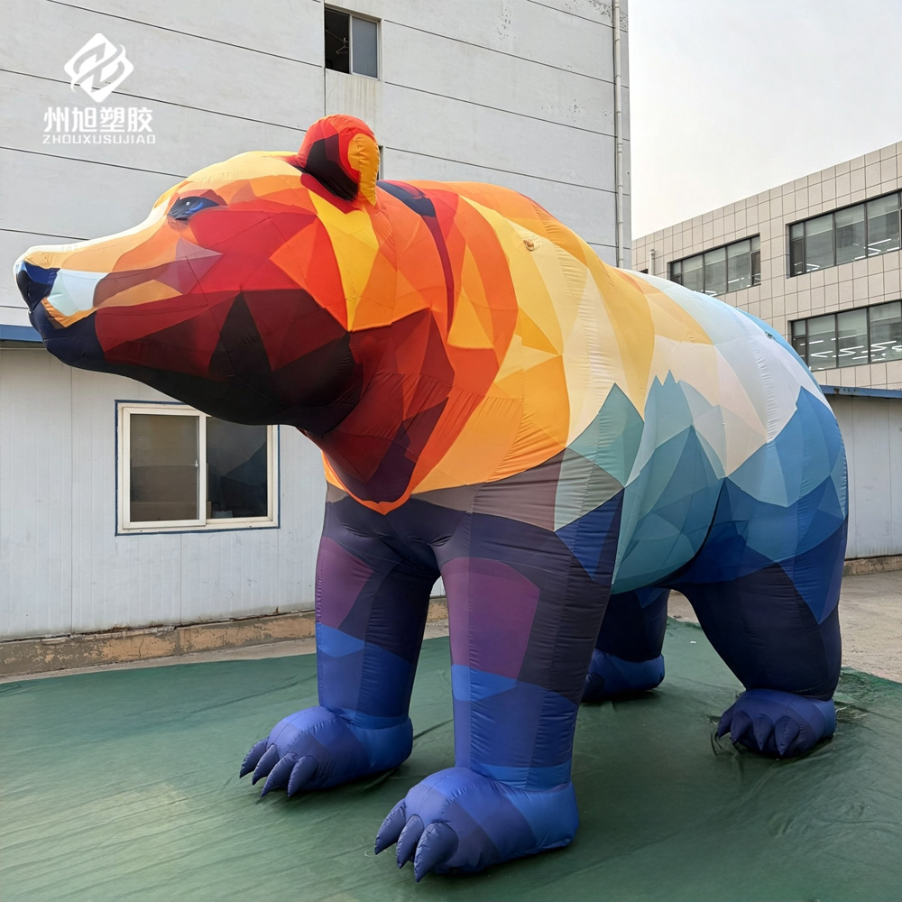 Aufblasbarer Bär, der für Auße – Photography Zoo Bewertung und Preis