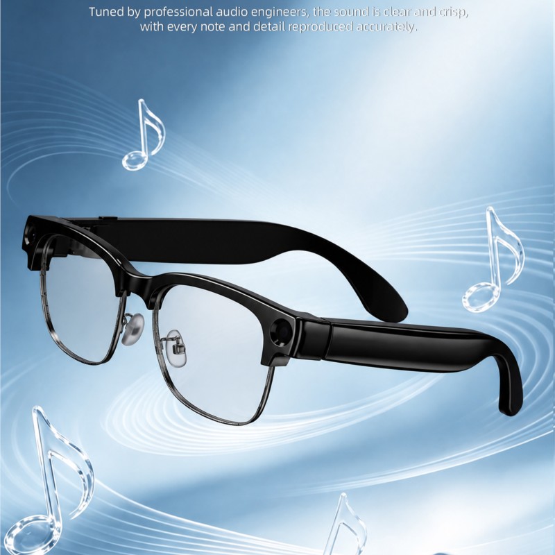 Halbrahmen-Smart-Brille mit 80 – Photography Videos Bewertung und Preis