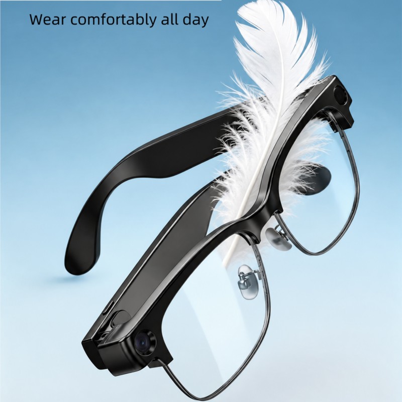 Halbrahmen-Smart-Brille mit 80 – Photography Videos Bewertung und Preis