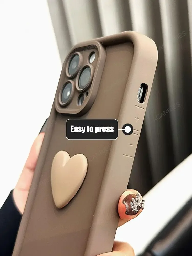 Niedliche 3D-Liebesherz-Siliko – Photography Xiaomi 15 Bewertung und Preis