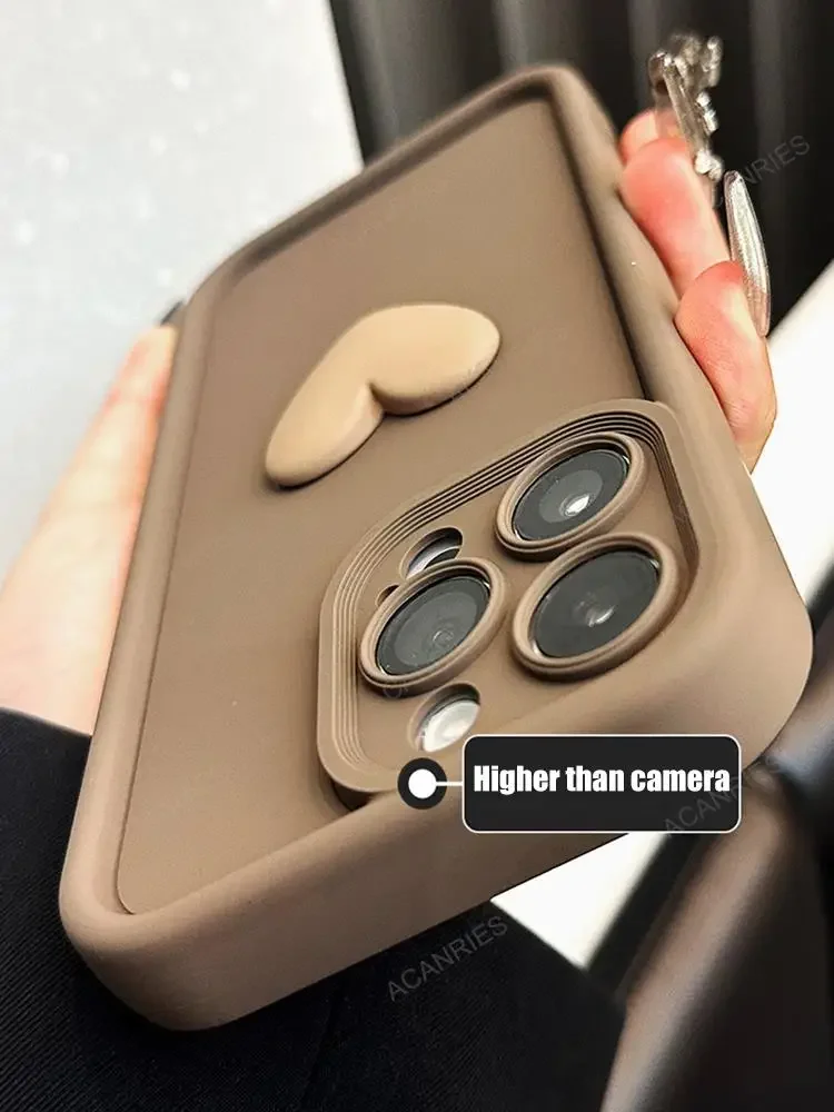 Niedliche 3D-Liebesherz-Siliko – Photography Xiaomi 15 Bewertung und Preis