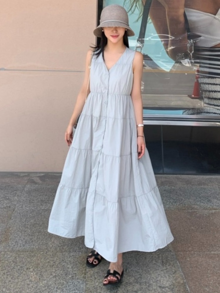 Elegantes langes ärmelloses Kl – Photography Date Bewertung und Preis