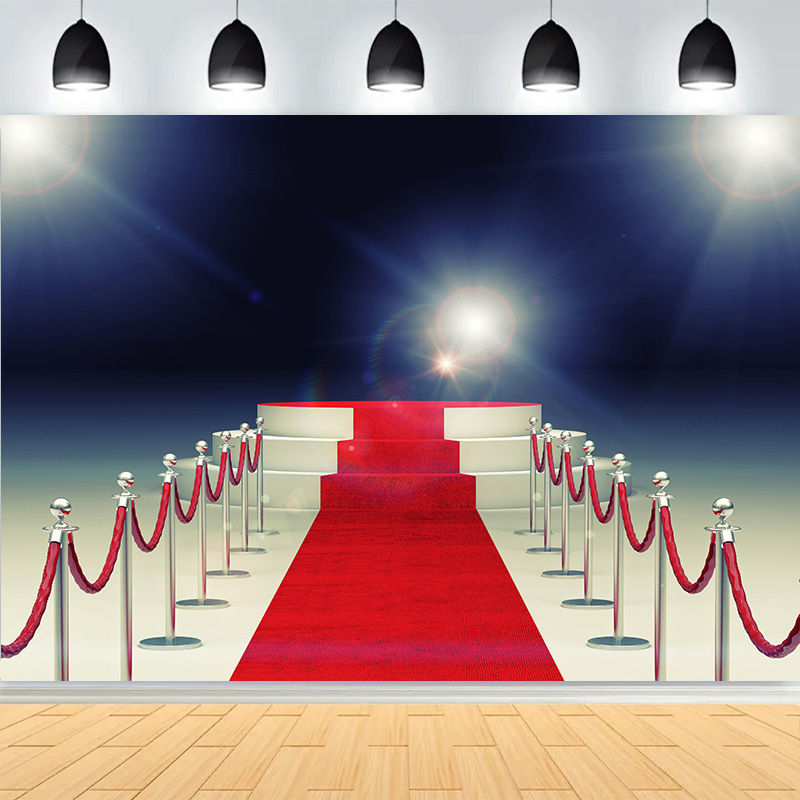 Roter Teppich, Bühne, leuchten – Photography Award Bewertung und Preis