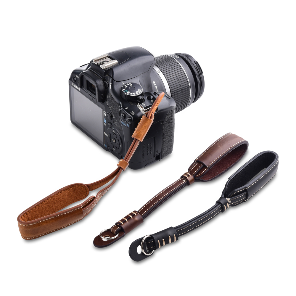 Kamera Leder Hand Grip Metall  – Camera Strap Leather Bewertung und Preis