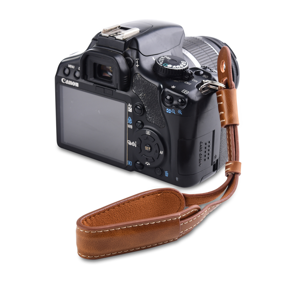 Kamera Leder Hand Grip Metall  – Camera Strap Leather Bewertung und Preis