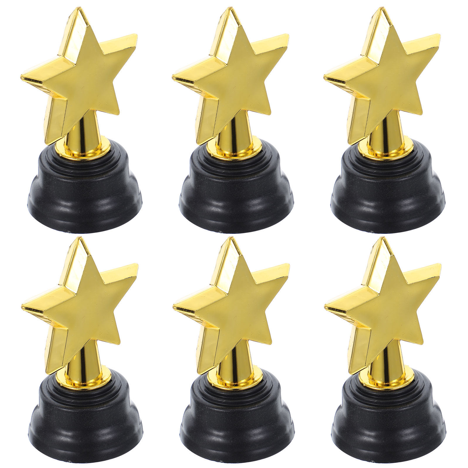 6 Stück kleine Stern-Trophäen, – Photography Award Bewertung und Preis