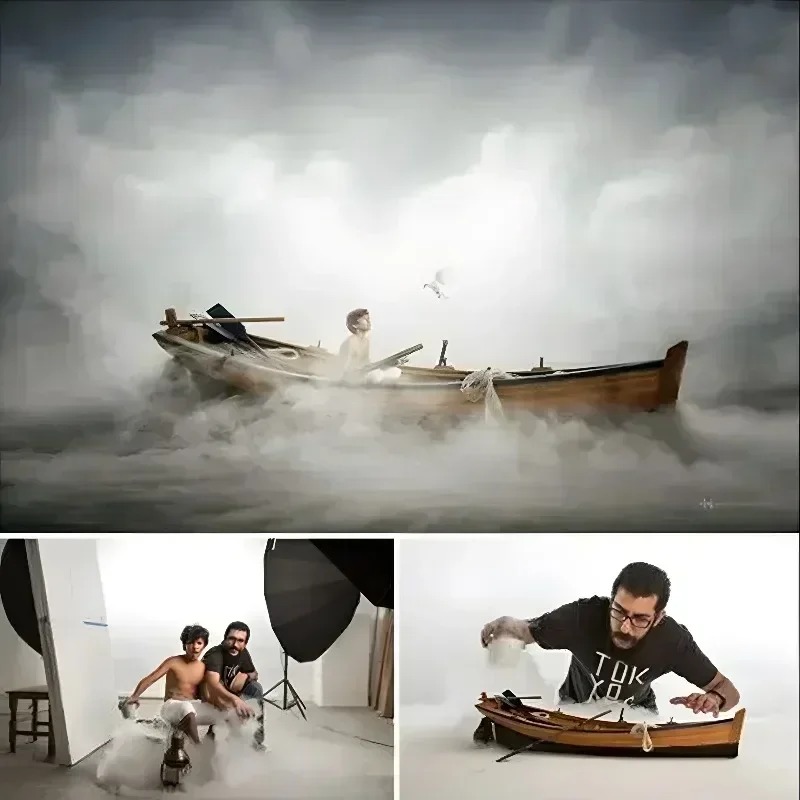 Dichter Nebel, weißer Rauchfil – Photography Day Bewertung und Preis