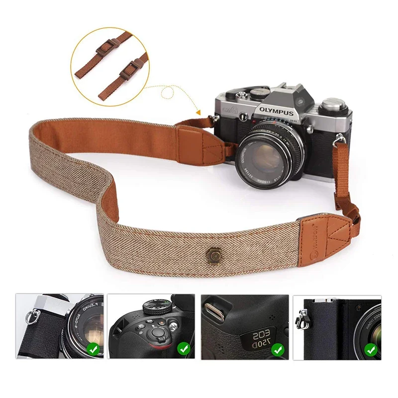 Tragbarer Kameragurt Verstellb – Camera Strap Leather Bewertung und Preis